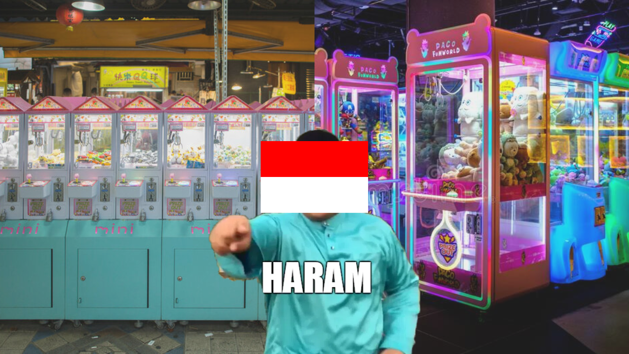 Indonesia Categorises Claw Machines As “Haram”